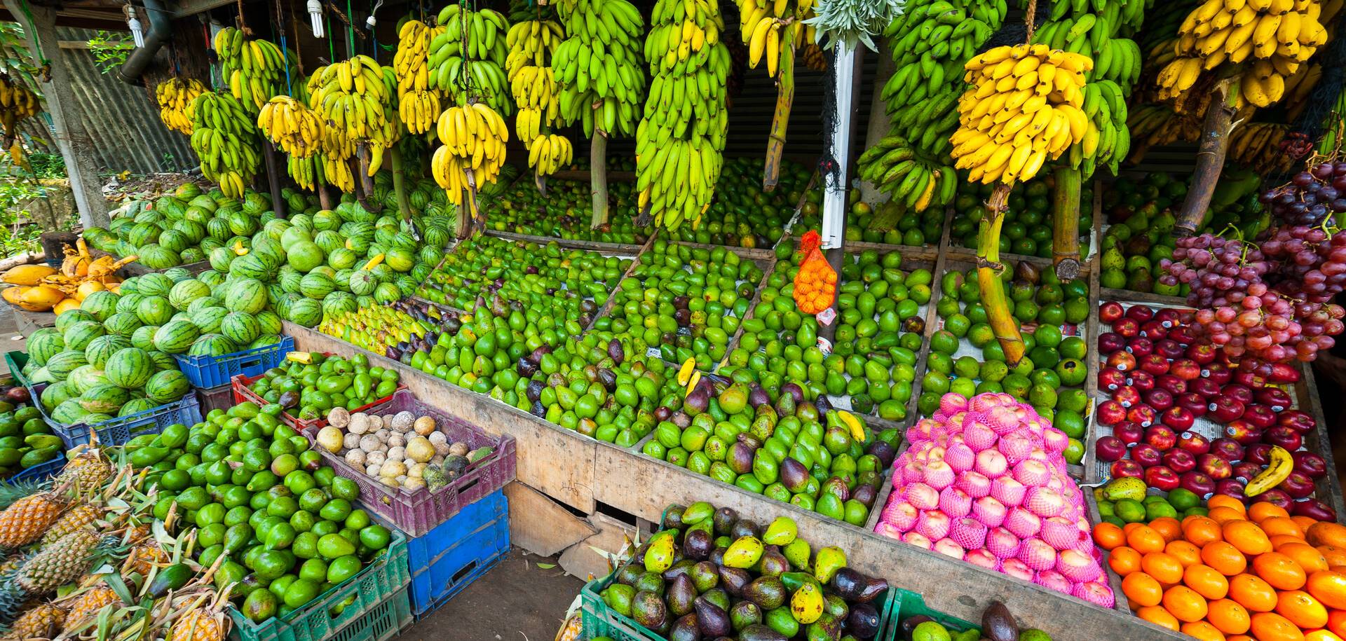 Outdoor market, Sri Lanka