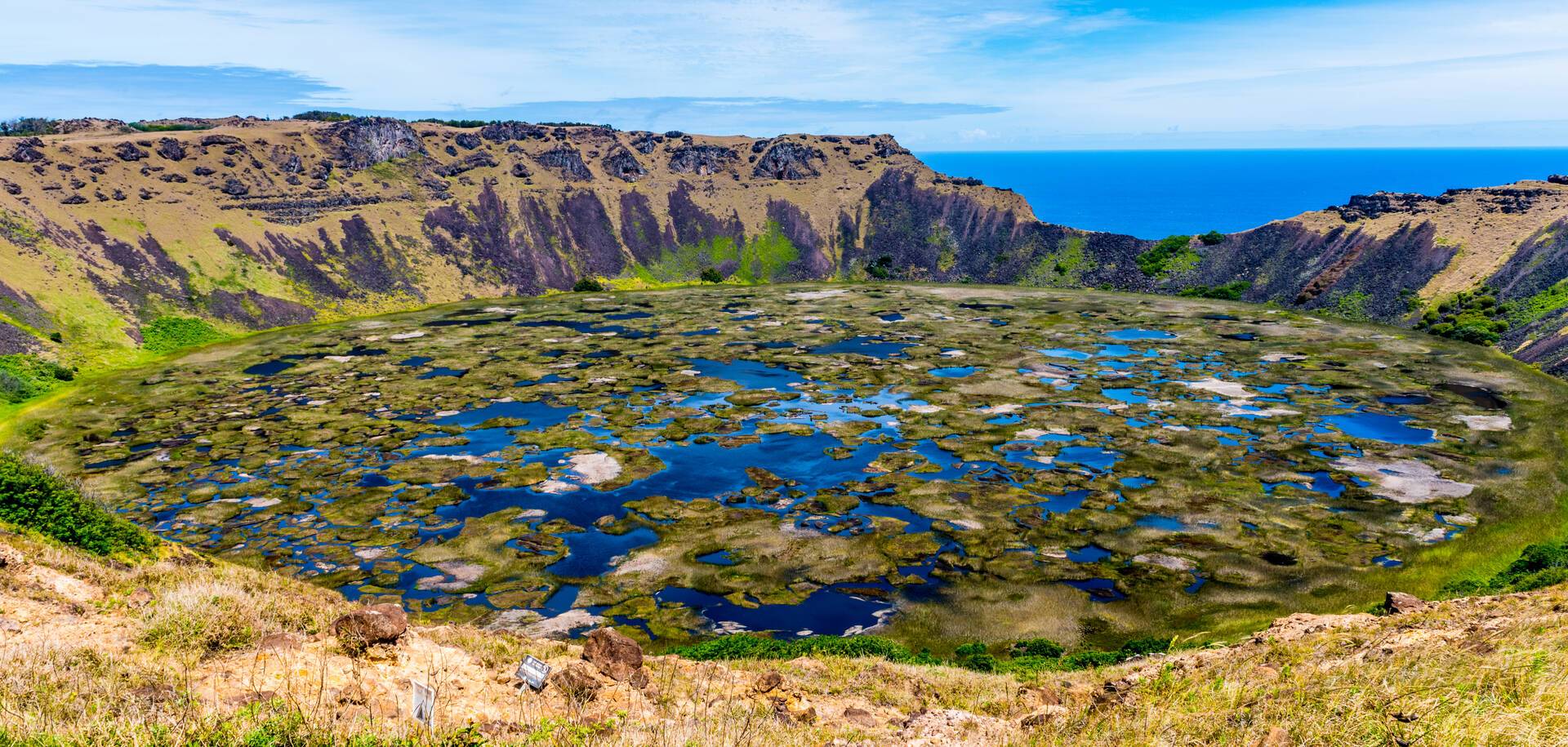 Rano Kau Volcano, Easter Island
