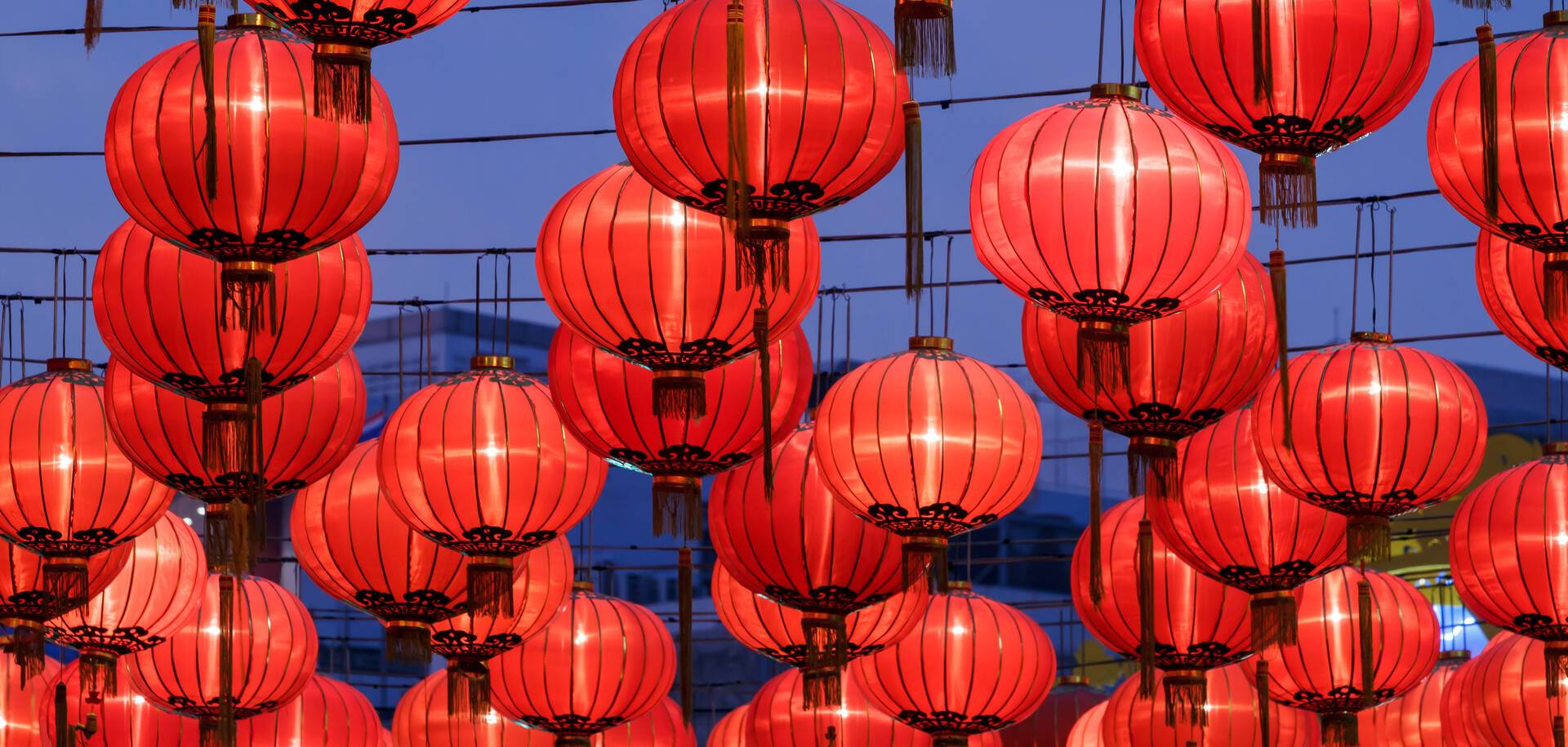 Chinese Red Lanterns, Singapore