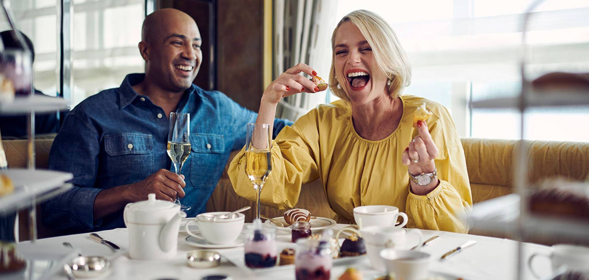 Afternoon Tea on Queen Elizabeth