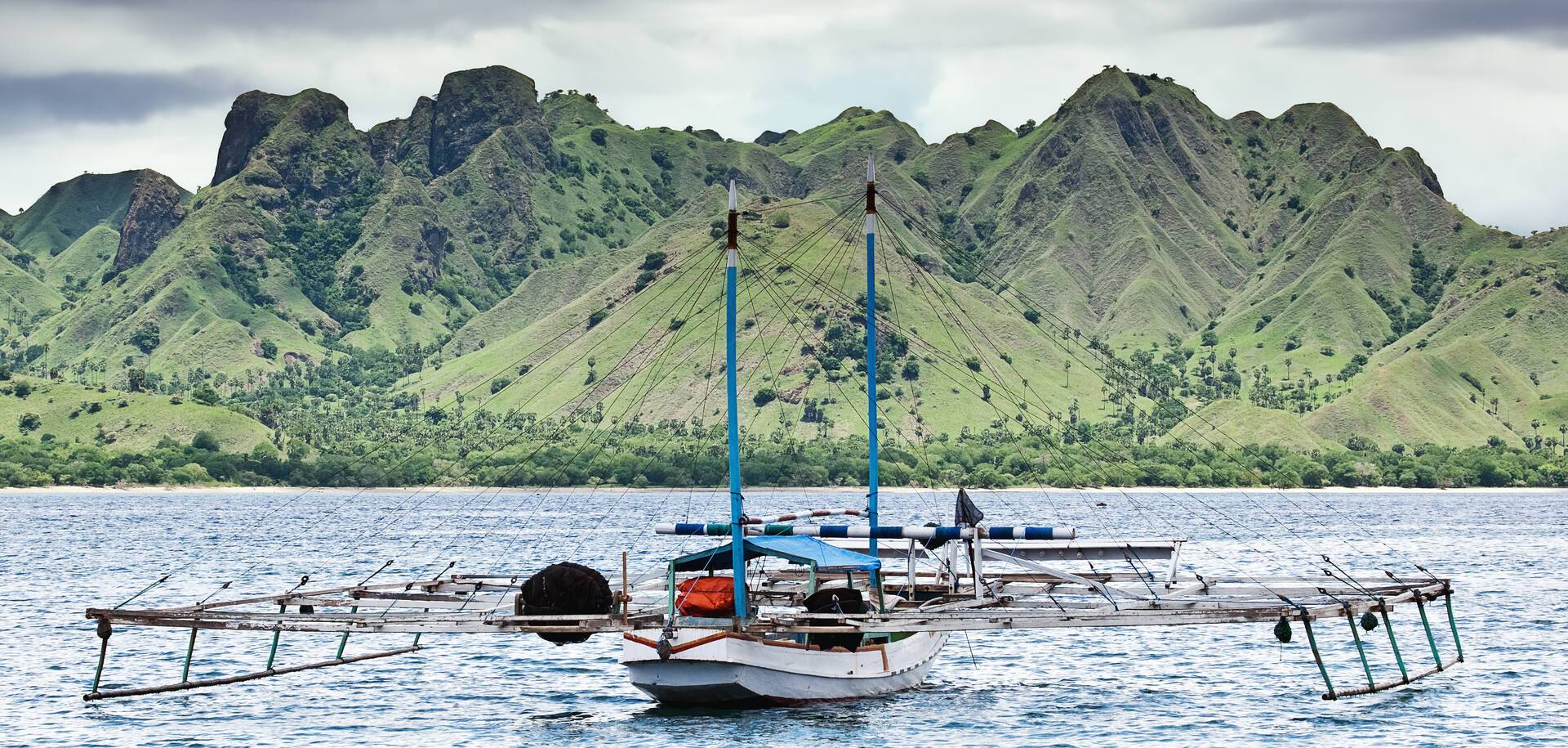 Fishing boat, Komodo Island - Indonesia