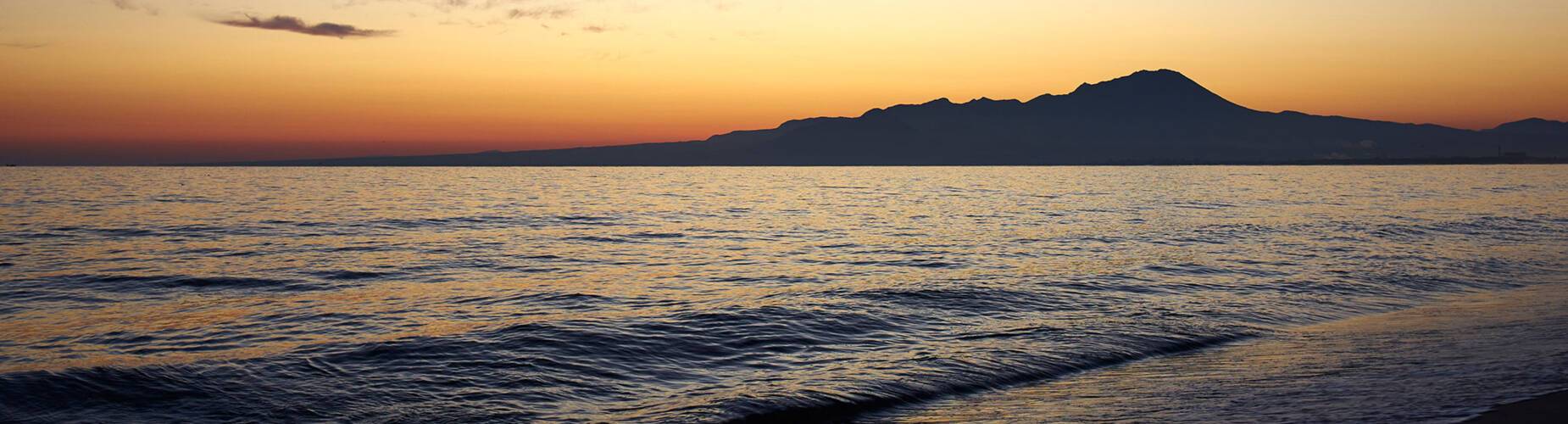 Sakaiminato at sunset
