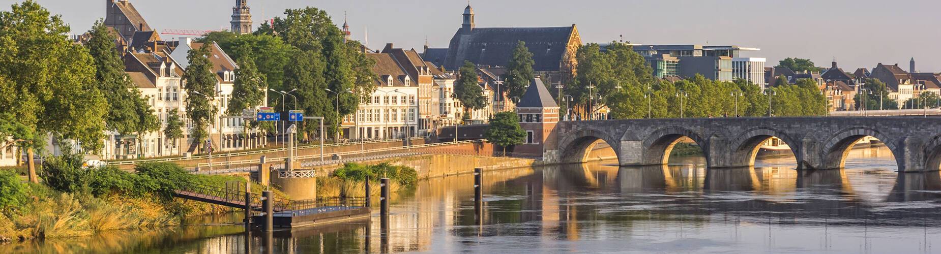 A panoramic view of Maastricht