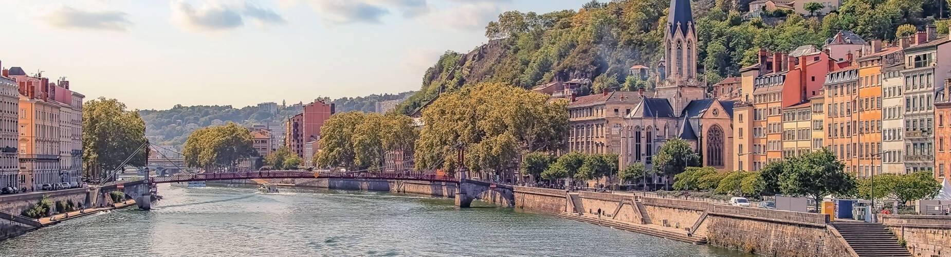 A panoramic view of Lyon