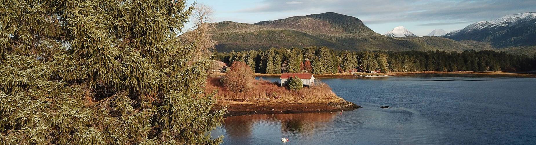 A view of Klawock in Alaska