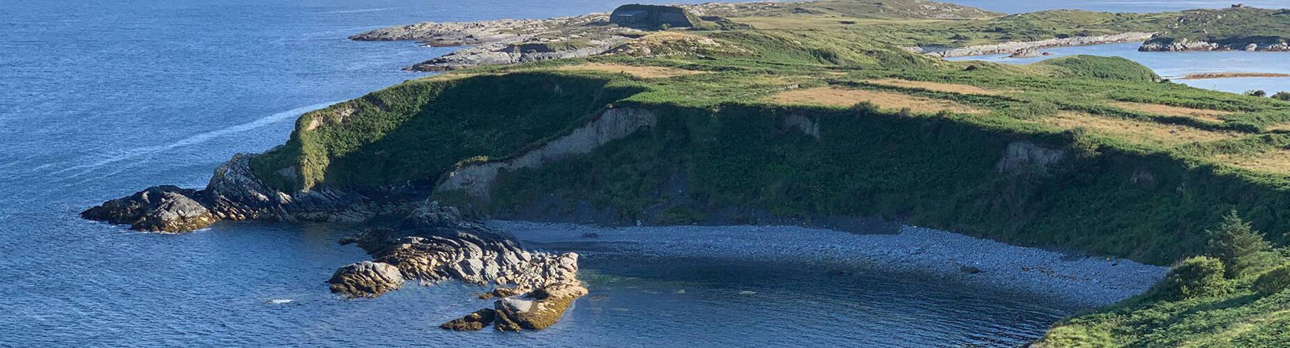 A panoramic view of Bantry Bay