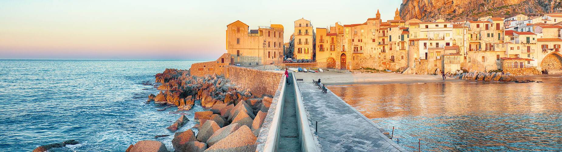 A panoramic view of Palermo