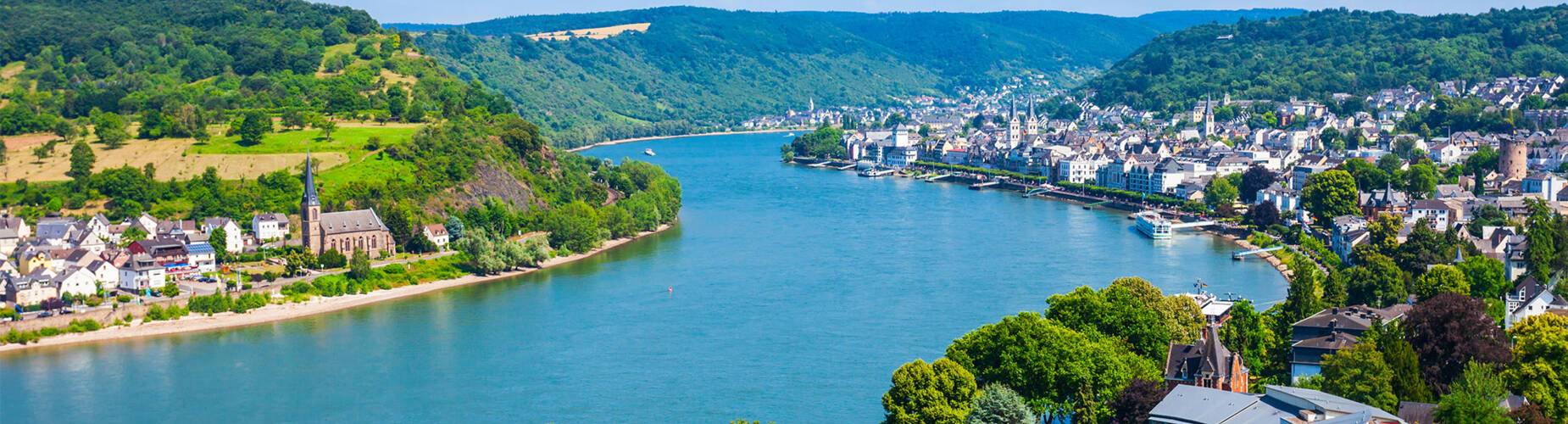 A panoramic view of Boppard