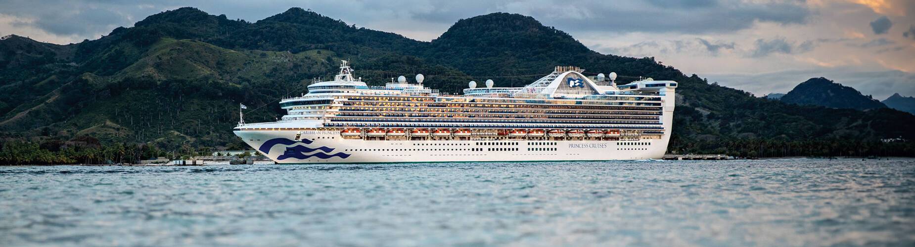 Caribbean Princess in Amber Cove, Dominican Republic