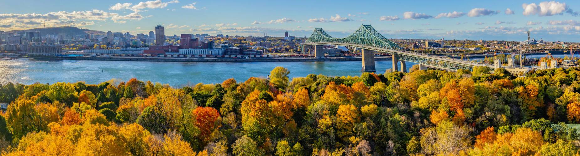 A panoramic view of Quebec