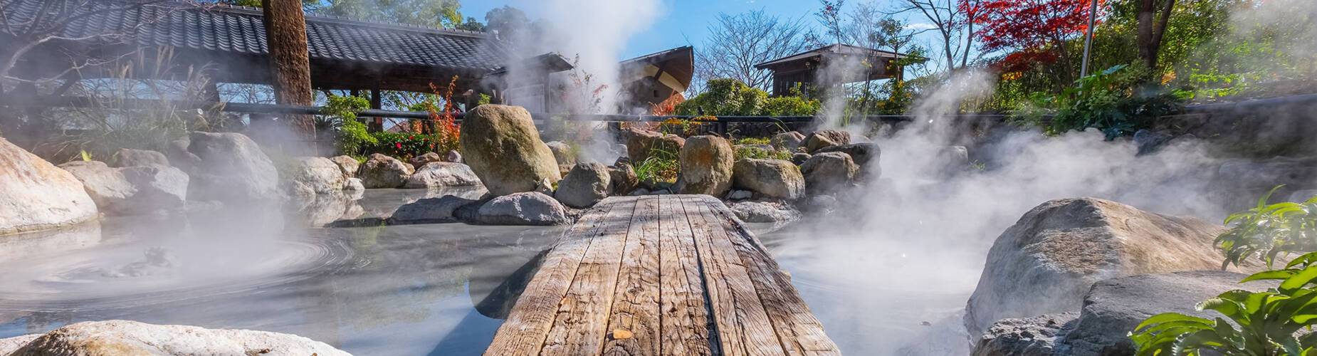 Oniishibozu Jigoku hot spring in Beppu