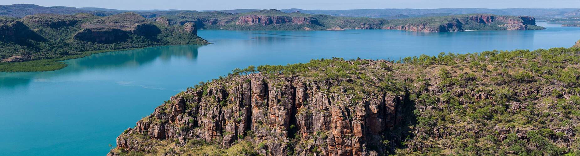 An aerial view of Fredrick Harbour, Hunter River