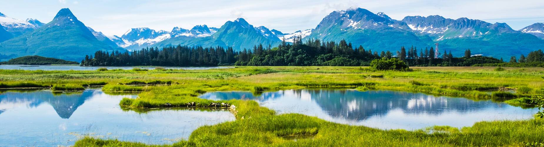 A glacier near Valdez in Alaska
