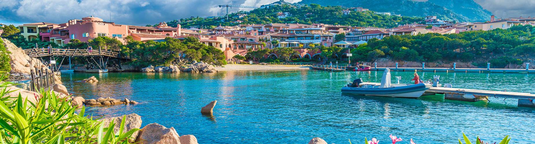 A panoramic view of Olbia