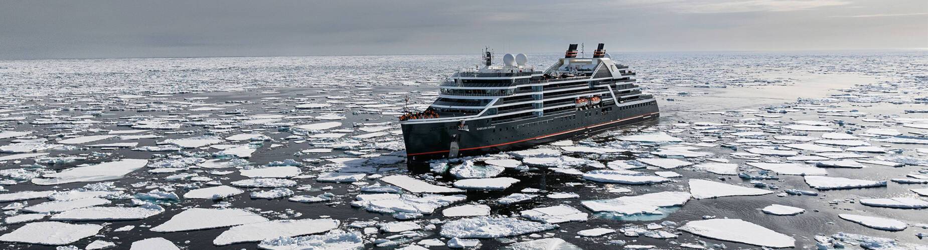 Seabourn Venture at sea