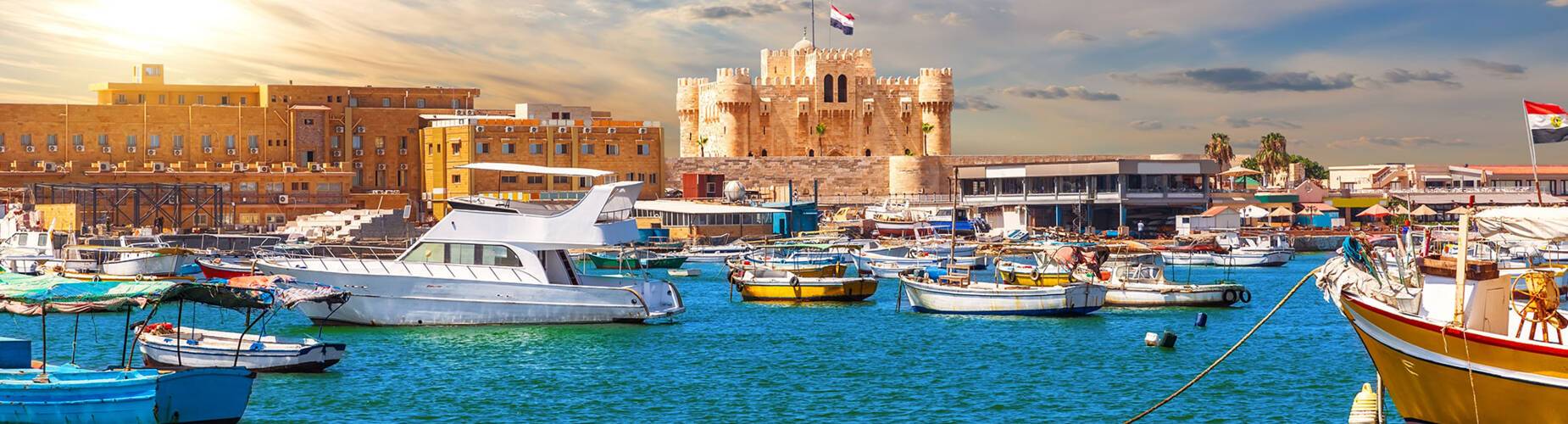 Alexandria's harbour