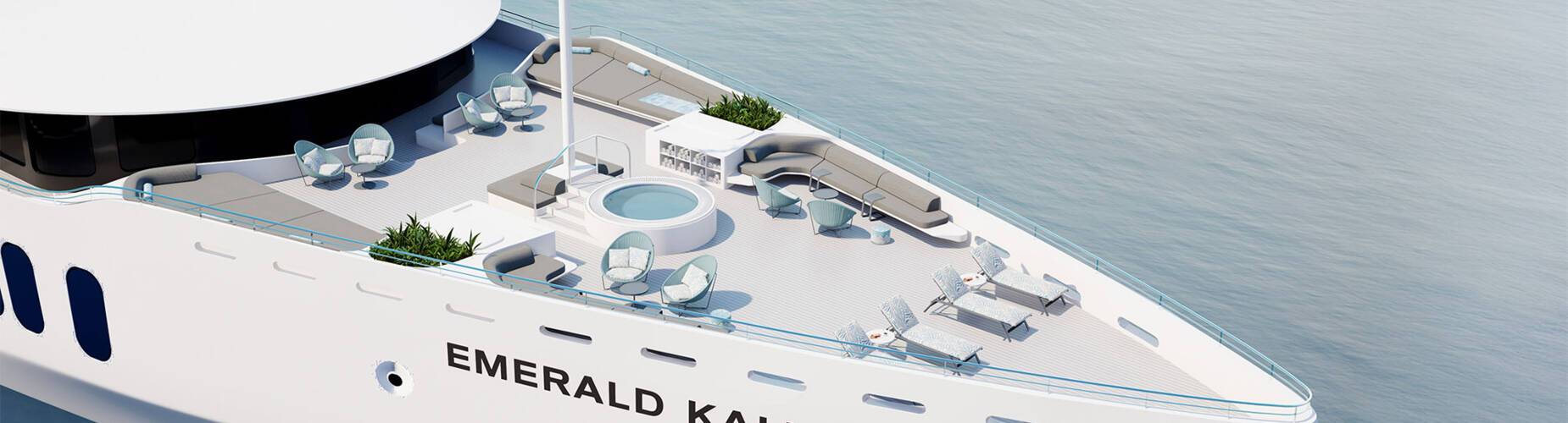 A CGI rendered image of Emerald Kaia