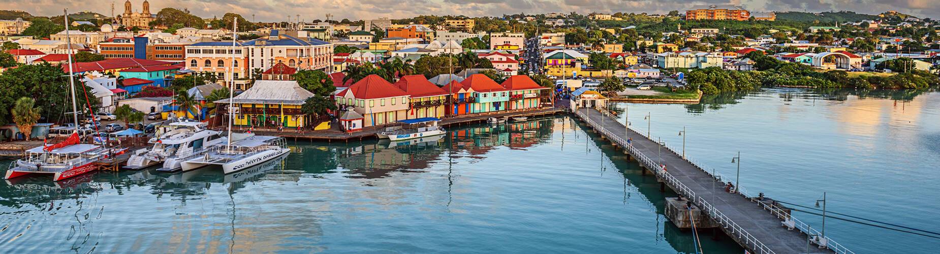 A panoramic view of St. John's