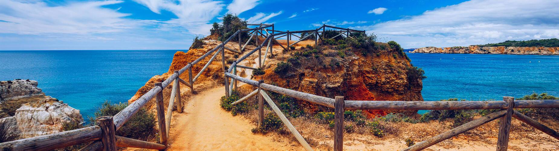 A trail in Portimao