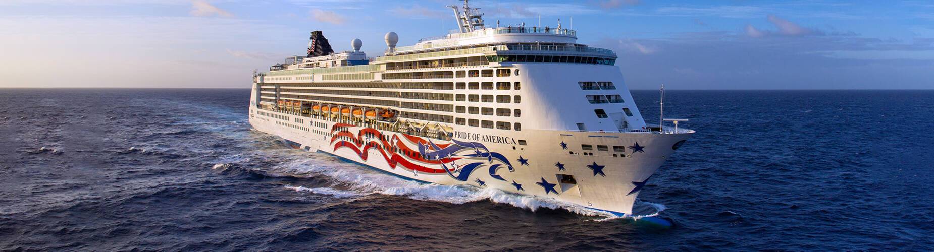 Pride of America at sea