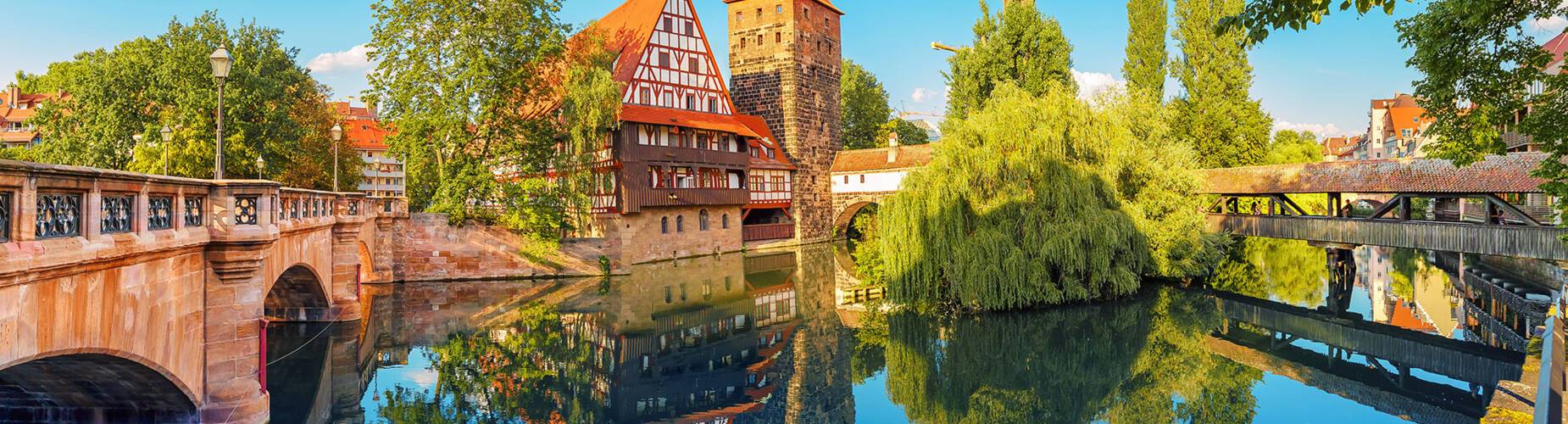 A panoramic view of Nuremberg