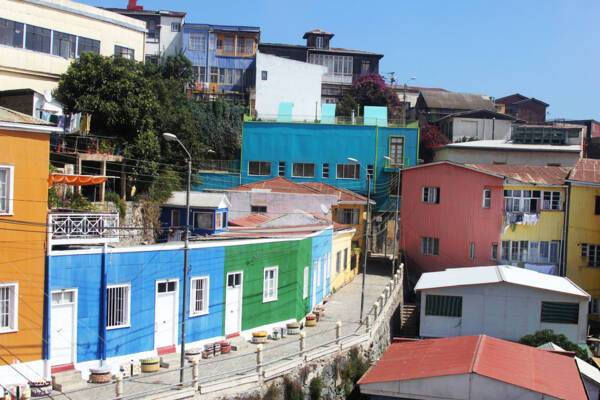 Bellavista neighbourhood Santiago Chile