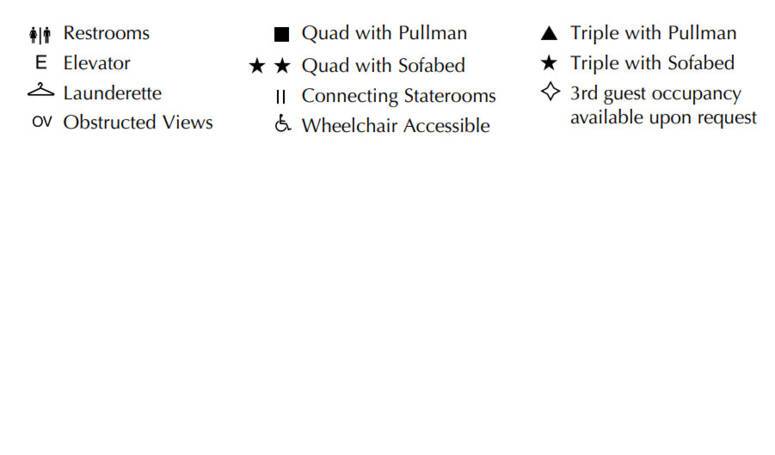 Nautica deck plan legend