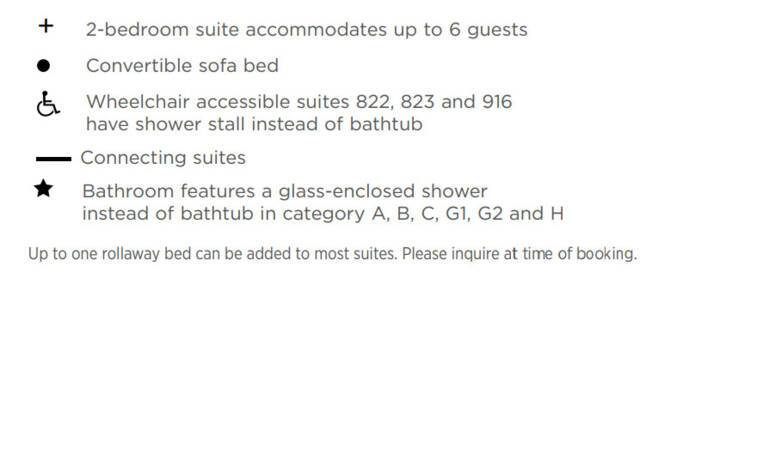 Seven Seas Grandeur deck plan key