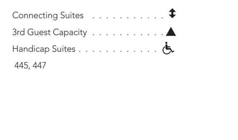Silver Wind deck plan legend